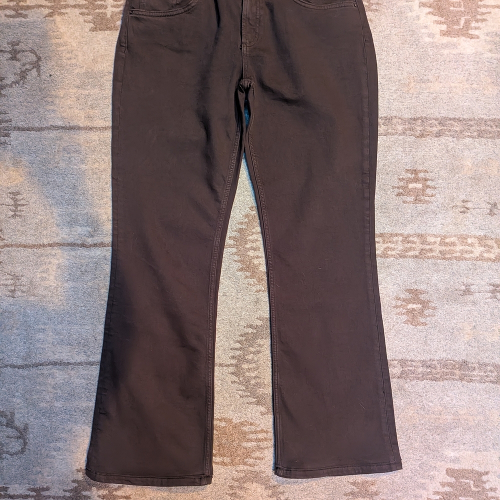 Zara Dark Brown Bootcut Jeans